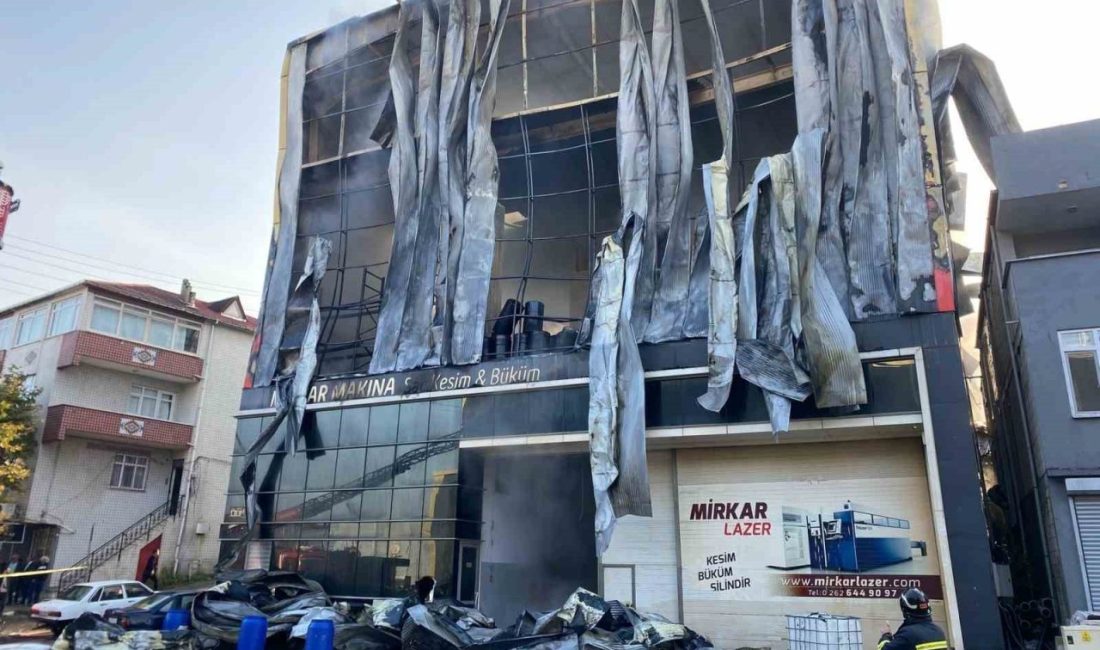 Kocaeli’nin Dilovası ilçesinde 7 kişinin hayatını kaybettiği parfüm fabrikası yangınına