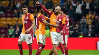 Galatasaraylı futbolcu Ahmed Kutucu, Başakşehir maçıyla bu sezon ilk gol