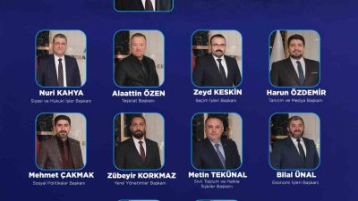 AK Parti Eskişehir Tepebaşı İlçe Başkanlığı’nın yeni Yürütme Kurulu Listesi