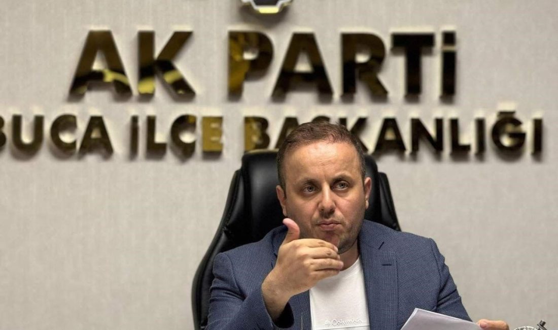 AK Parti Buca İlçe Başkanı Cihangir Sağır, belediye işçileri maaşlarını