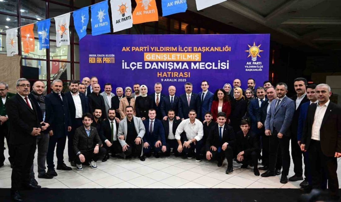 Bursa’da Ak Parti Yıldırım teşkilatlarına 7 binden fazla yeni üye