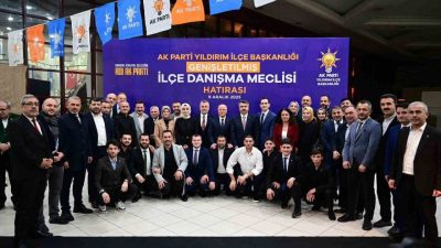 Bursa’da Ak Parti Yıldırım teşkilatlarına 7 binden fazla yeni üye