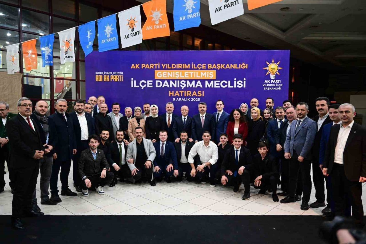 Bursa’da Ak Parti Yıldırım teşkilatlarına 7 binden fazla yeni üye