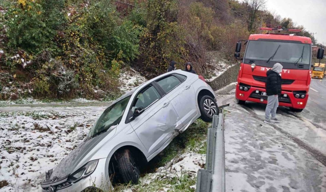 Zonguldak’ın Alaplı ilçesi ile Akçakoca yolu üzerinde bulunan Güzelyalı Köyü