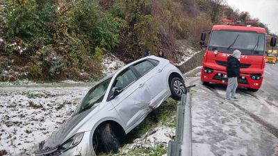 Zonguldak’ın Alaplı ilçesi ile Akçakoca yolu üzerinde bulunan Güzelyalı Köyü