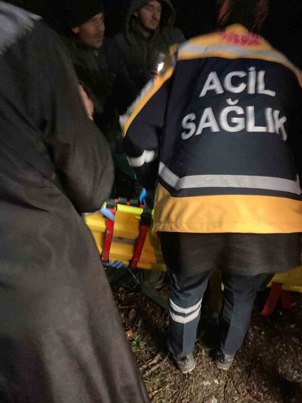 Zonguldak’ın Alaplı ilçesinde meydana gelen pat pat kazasında 2 kişi