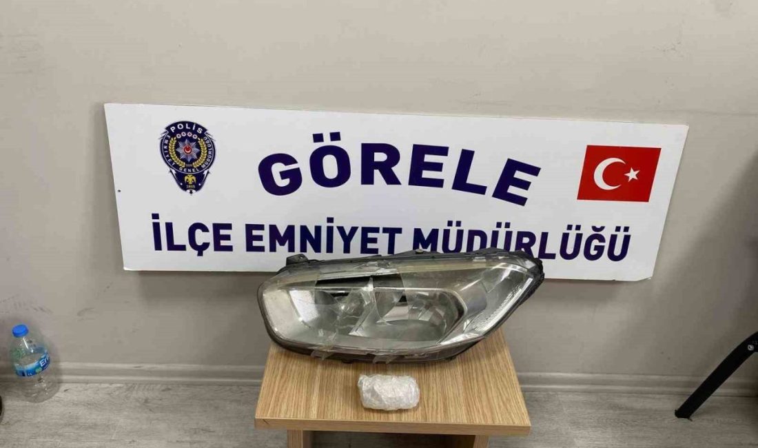 Giresun Görele İlçe Emniyet Müdürlüğü ekiplerince, ilçe otogarında düzenlenen operasyonda,