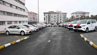 Ardahan’da emniyet teşkilatına tahsis edilen yeni araçların hizmete girmesi nedeniyle
