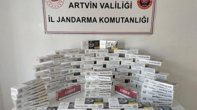 Artvin İl Jandarma Komutanlığı, Kasım ayında gerçekleştirdiği operasyonlarda piyasa değeri