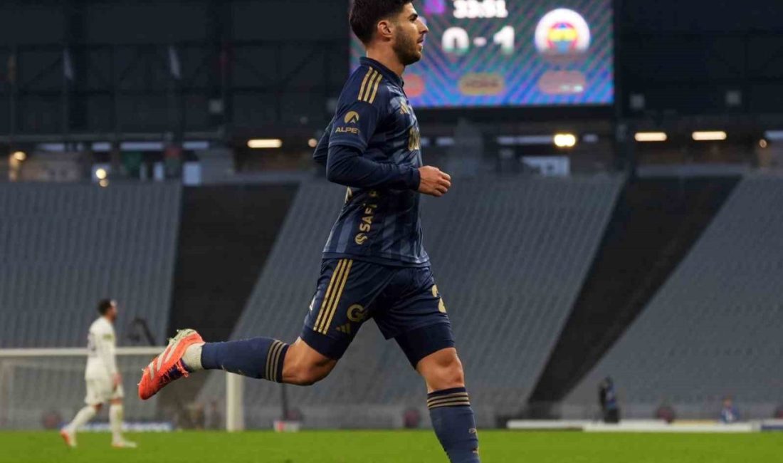 Fenerbahçe’nin İspanyol oyuncusu Marco Asensio, Eyüpspor maçında 1 gol, 1