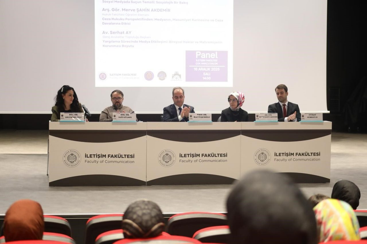 Atatürk Üniversitesi İletişim Fakültesi ev sahipliğinde “Medyada suç ve suçun