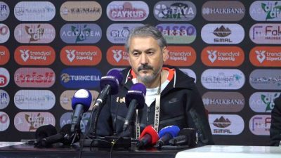 Eyüpspor Teknik Sorumlusu Atila Gerin, Çaykur Rizespor karşısında istediklerini sahada