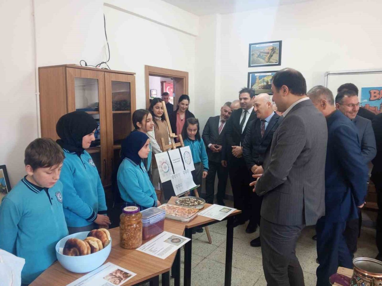 Bayburt’un Aydıntepe ilçesinde Yerli Malı Haftası, farklı okullarda düzenlenen etkinliklerle