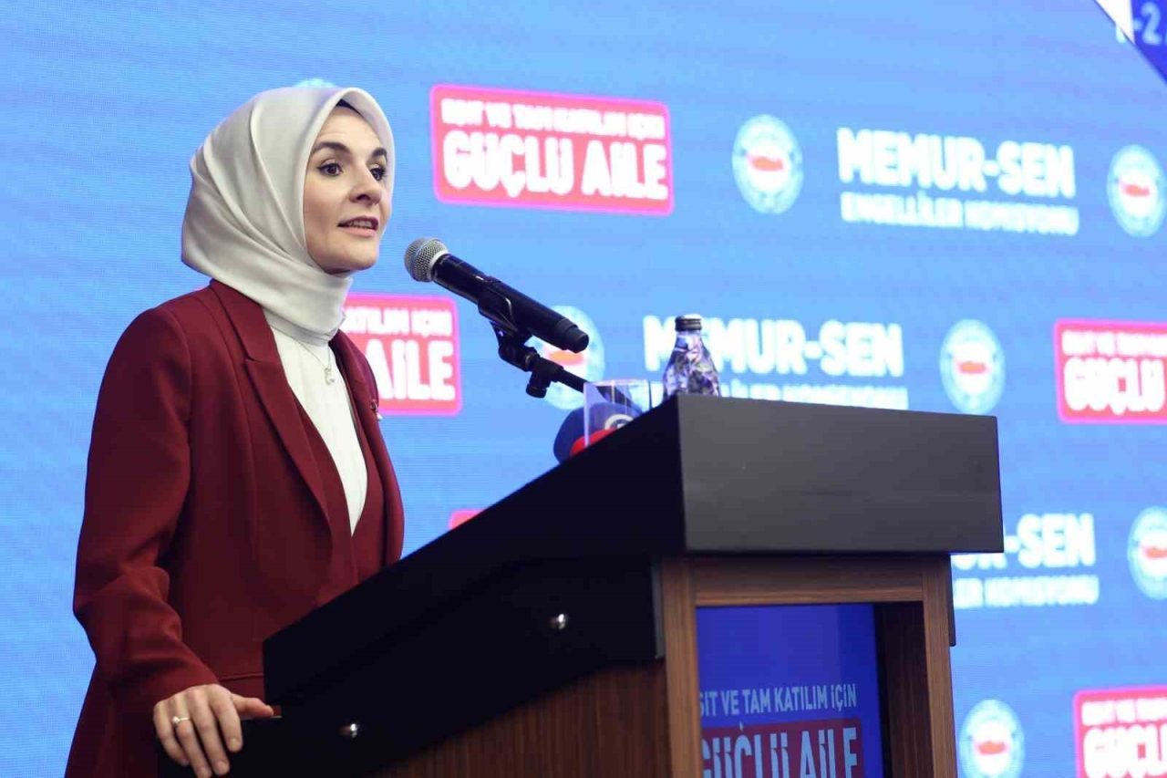 Aile ve Sosyal Hizmetler Bakanı Mahinur Özdemir Göktaş, “Engelli bireylerin