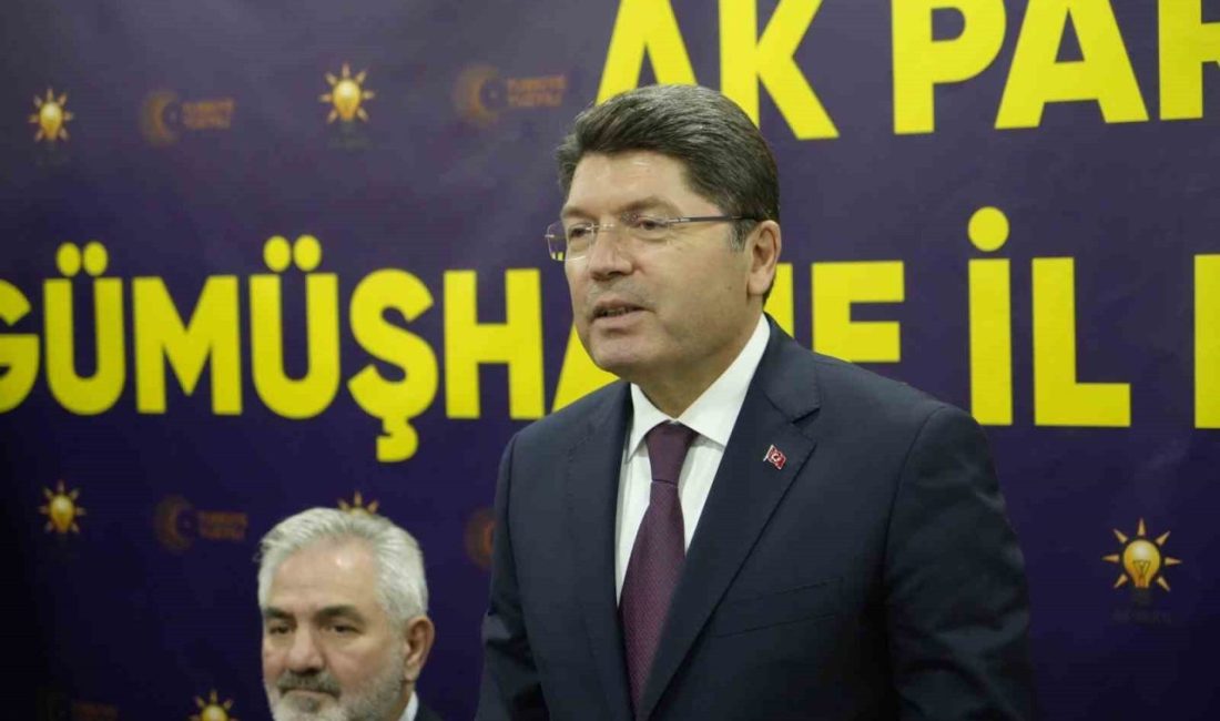 Adalet Bakanı Yılmaz Tunç, Gümüşhane’de temasları kapsamında ülke gündemine dair