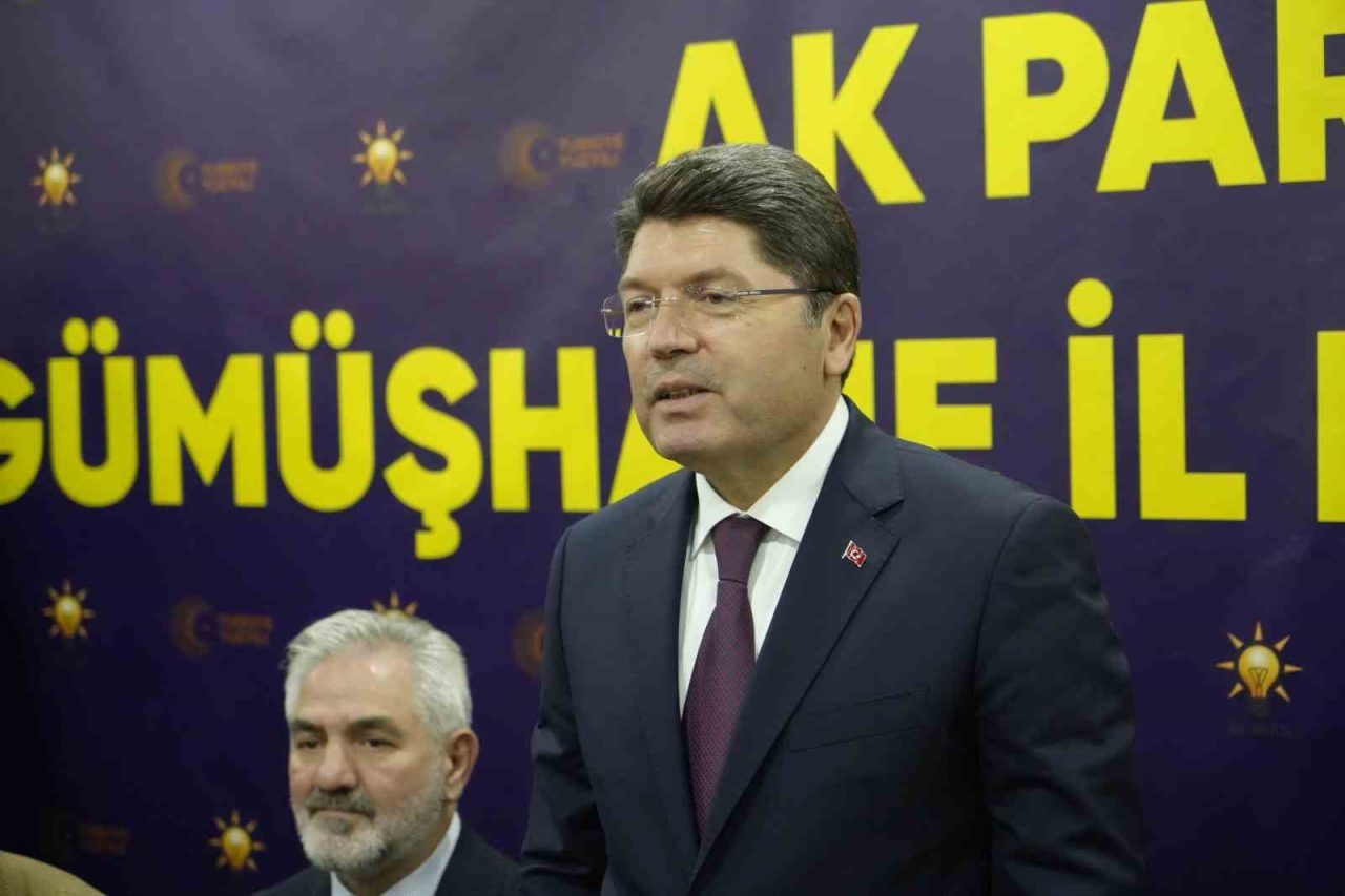 Adalet Bakanı Yılmaz Tunç, Gümüşhane’de temasları kapsamında ülke gündemine dair