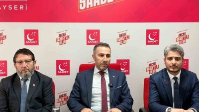 Saadet Partisi Kayseri İl Başkanı Erdal Altun; yaptığı basın açıklamasında
