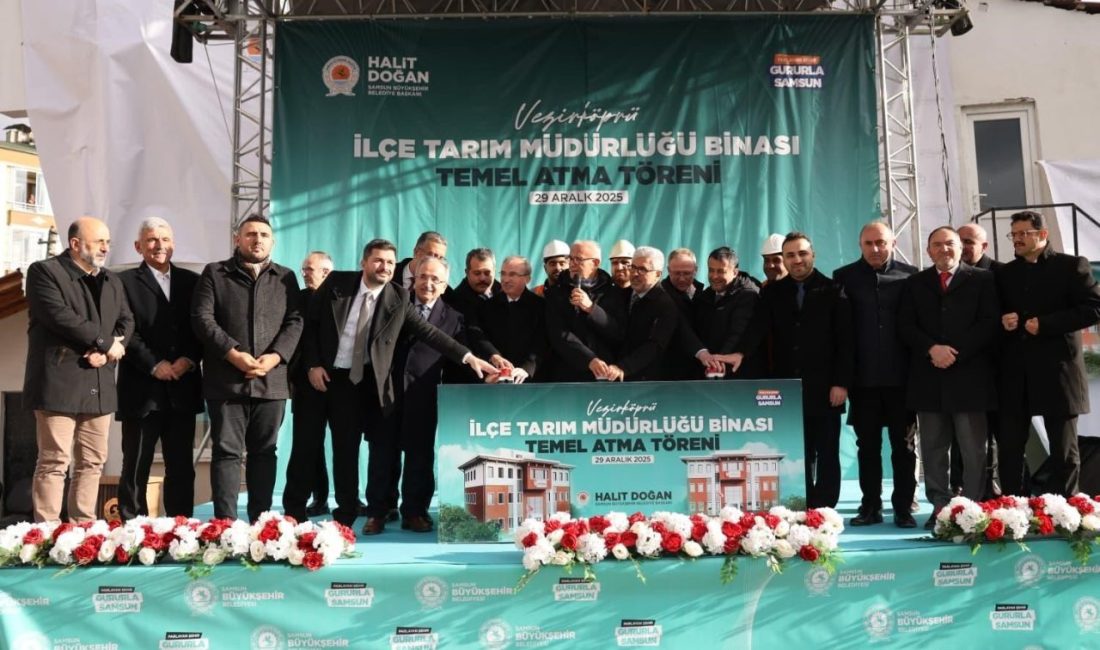 Samsun Büyükşehir Belediyesi (SBB) tarafından Vezirköprü ilçesinde inşa edilecek İlçe