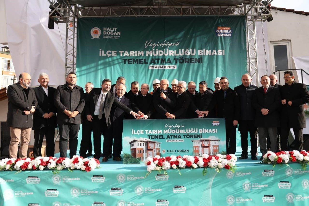 Samsun Büyükşehir Belediyesi (SBB) tarafından Vezirköprü ilçesinde inşa edilecek İlçe