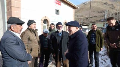 Erzurum Büyükşehir Belediye Başkanı Mehmet Sekmen, Tortum ve Uzundere ilçelerinde