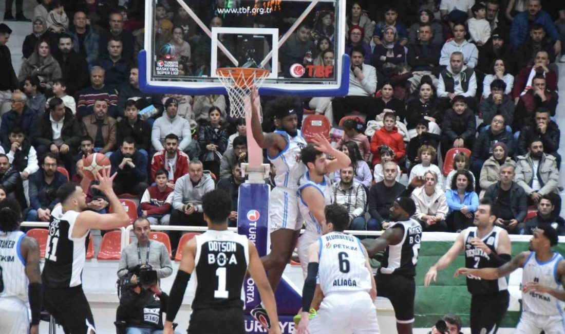 Türkiye Sigorta Basketbol Süper Ligi’nin 13. haftasında Aliağa Petkimspor, konuk