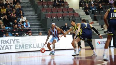 Basketbol Süper Ligi’nin 12. haftasında Trabzonspor evinde Fenerbahçe Beko’yu 99-73