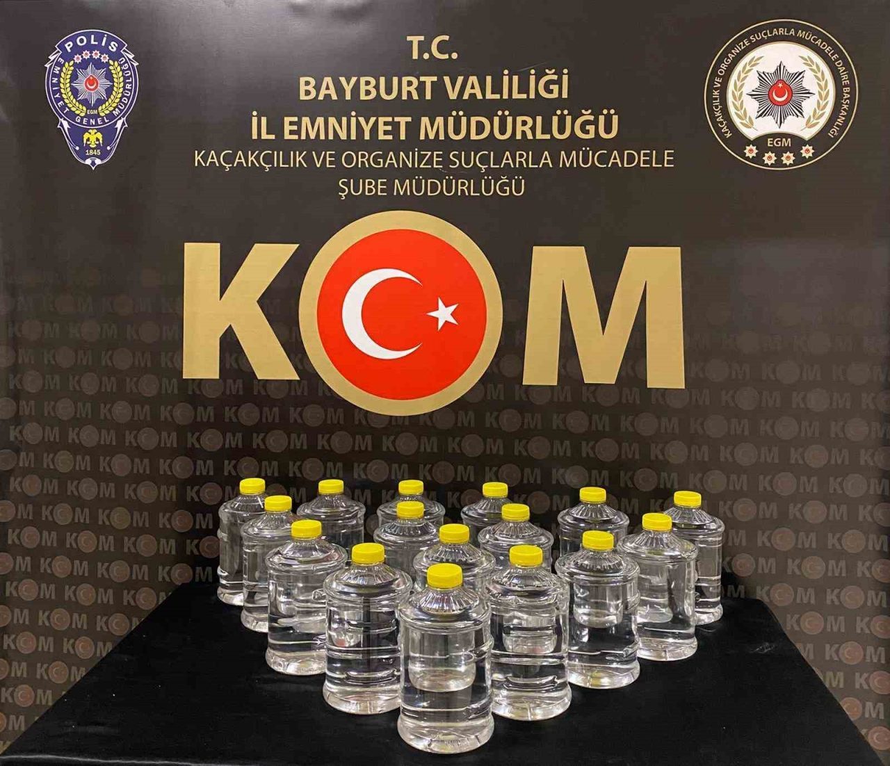 Bayburt İl Emniyet Müdürlüğü Kaçakçılık ve Organize Suçlarla Mücadele Şube