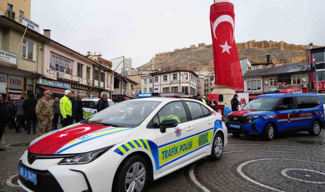 Bayburt İl Jandarma Komutanlığı ile İl Emniyet Müdürlüğünün araç filosuna