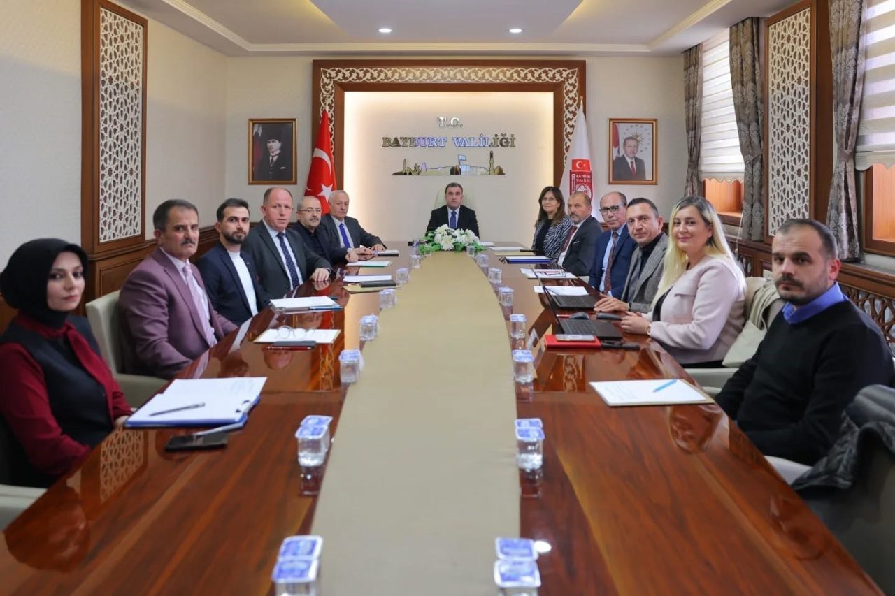 Bayburt Valisi Mustafa Eldivan başkanlığında İl Tanıtım ve Geliştirme Kurulu