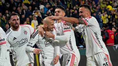 Beşiktaş, Ziraat Türkiye Kupası C Grubu’nda deplasmanda karşılaştığı Fenerbahçe’yi 2-1