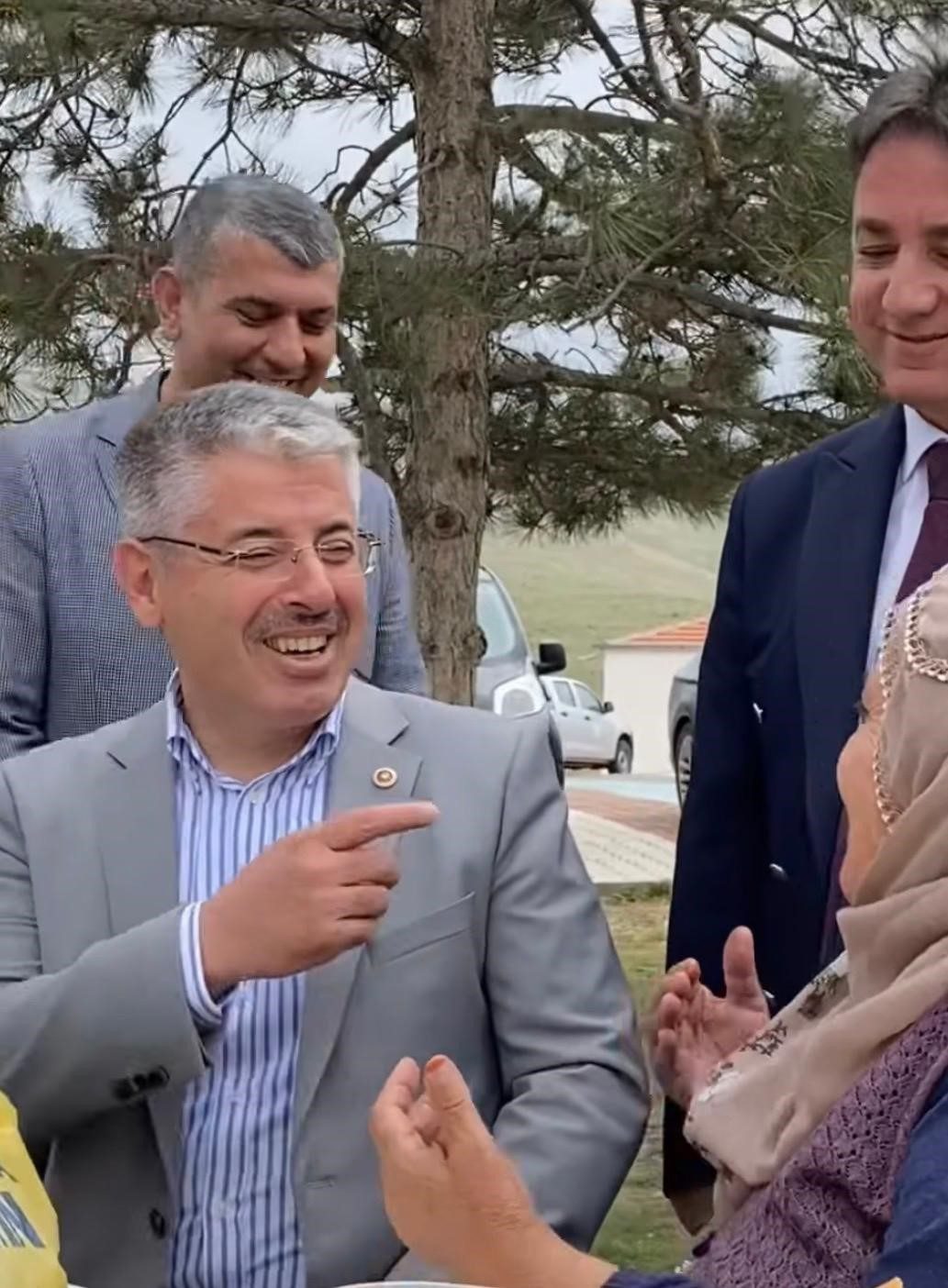 AK Parti Kayseri Milletvekili Şaban Çopuroğlu, Kayseri’de miting yapan Cumhuriyet