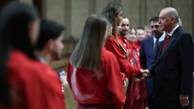 Cumhurbaşkanı Recep Tayyip Erdoğan, “Diğer alanlarda olduğu gibi, sporda da