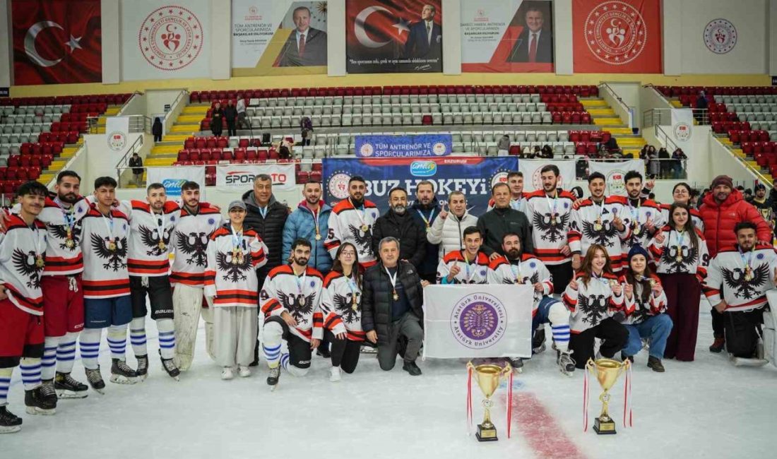Türkiye Üniversite Sporları Federasyonu (TÜSF) tarafından Erzurum’da düzenlenen Curling ve
