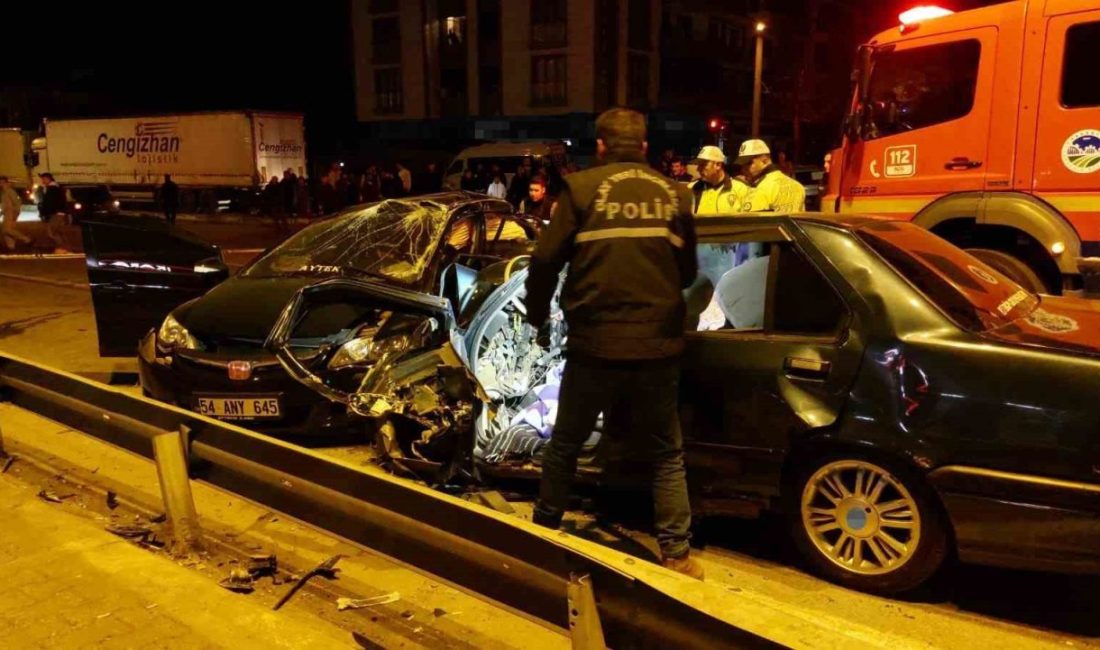 Sakarya’nın Hendek ilçesinde iki gün önce meydana gelen trafik kazasında