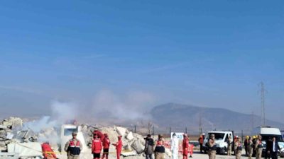 Denizli’de gerçekleştirilecek yerel düzey masabaşı ve saha tatbikatında 5.6 büyüklüğündeki