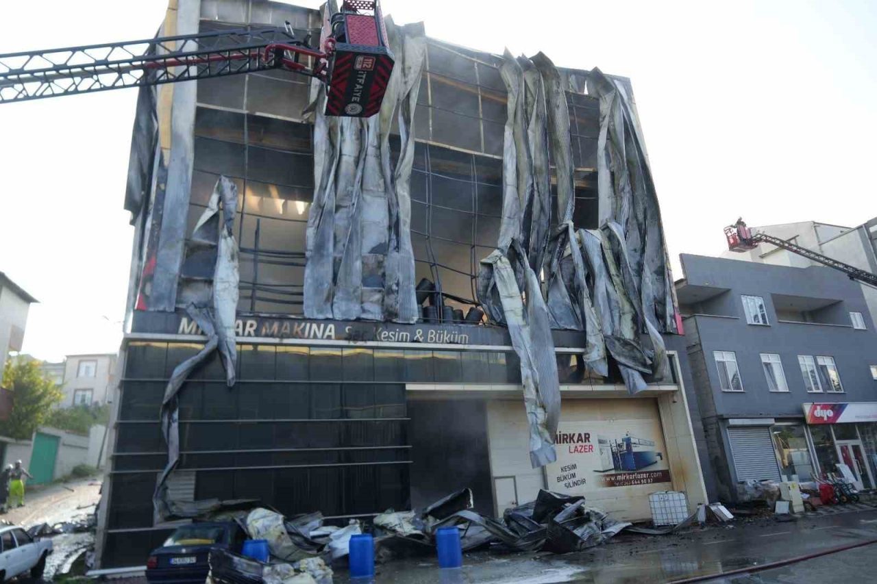 Kocaeli’nin Dilovası ilçesinde 7 kişinin hayatını kaybettiği parfüm dolum tesisindeki