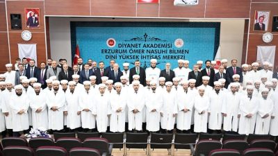 Erzurum’da Diyanet Akademisi bünyesinde düzenlenen 3. Dönem Mesleki Eğitim Programını