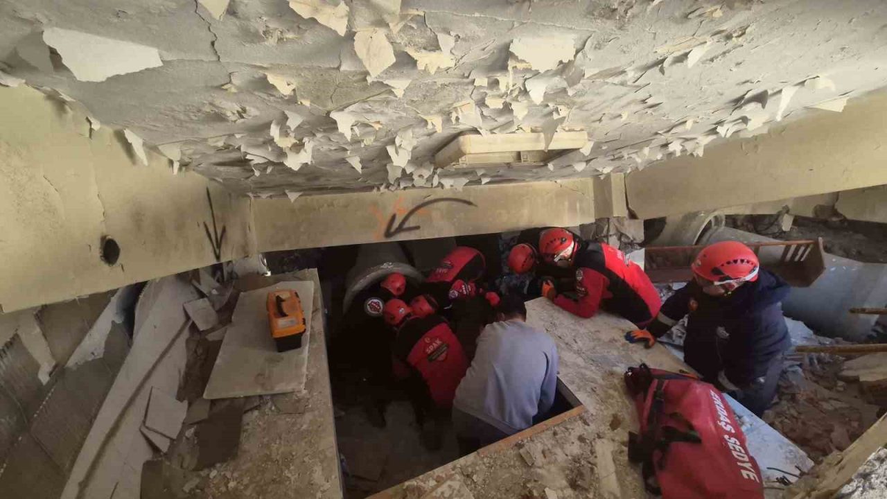 Tekirdağ’da arama kurtarma birimi, muhtemel bir deprem ve afet senaryosuna