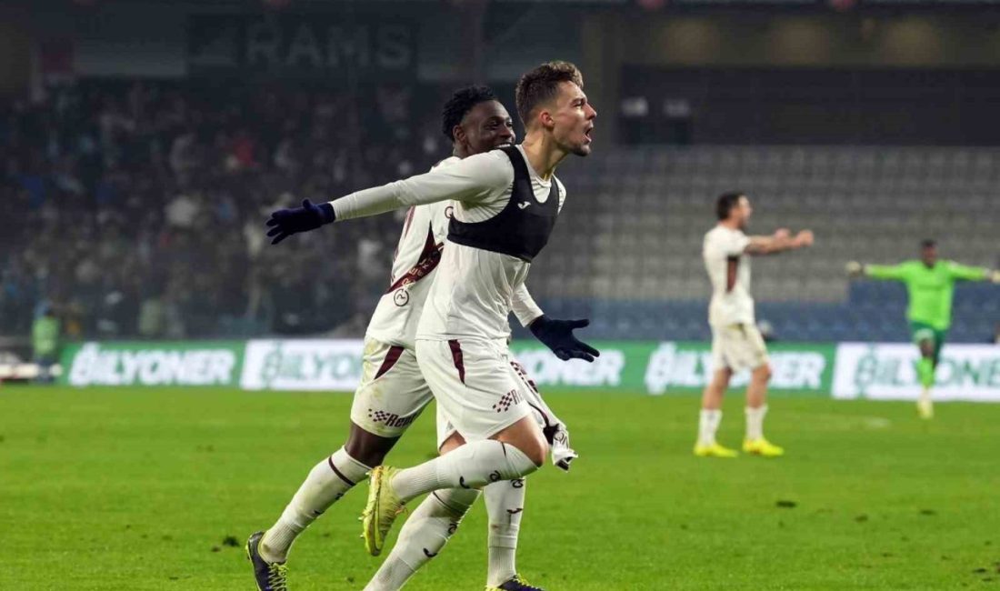 Trabzonspor ile Süper Lig’de çıktığı son 3 maçta 5 gol