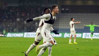 Trabzonspor ile Süper Lig’de çıktığı son 3 maçta 5 gol