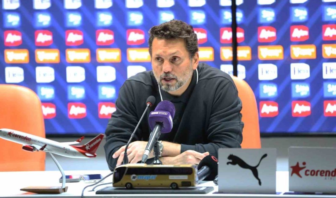 Antalyaspor Teknik Direktörü Erol Bulut, Corendon Alanyaspor maçının ardından, “Deplasmanda