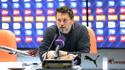 Antalyaspor Teknik Direktörü Erol Bulut, Corendon Alanyaspor maçının ardından, “Deplasmanda