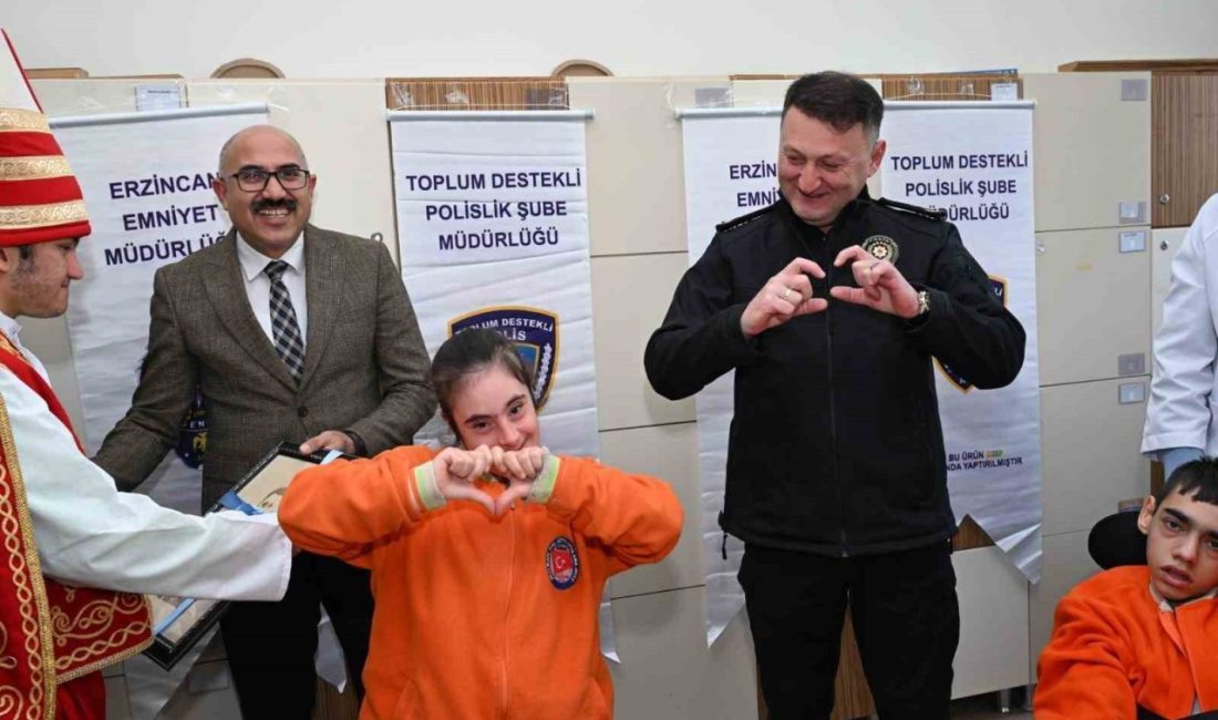 Erzincan Emniyet Müdürlüğü, Dünya Engelliler Günü kapsamında özel gereksinimli çocuklara