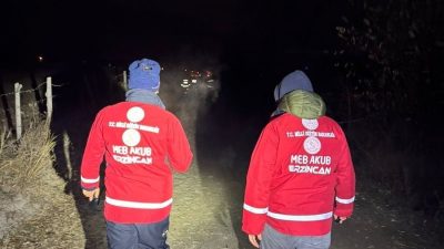 Erzincan’da kayıp alzheimer hastası yaşlı adam AFAD ve jandarma ekiplerince