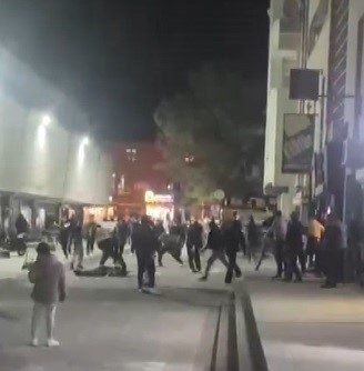 Erzincan’da husumetli iki grup arasında çıkan kavga, çay ocaklarının bulunduğu