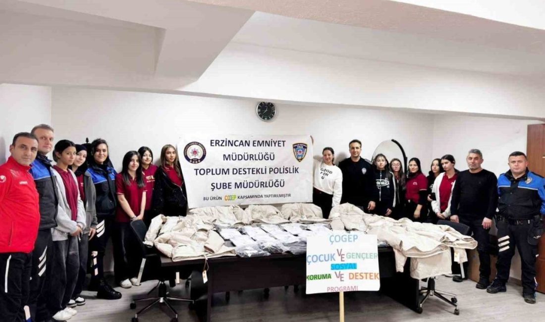 Erzincan Emniyet Müdürlüğü, Asayiş Daire Başkanlığı koordinesinde yürütülen ÇOGEP “Hep