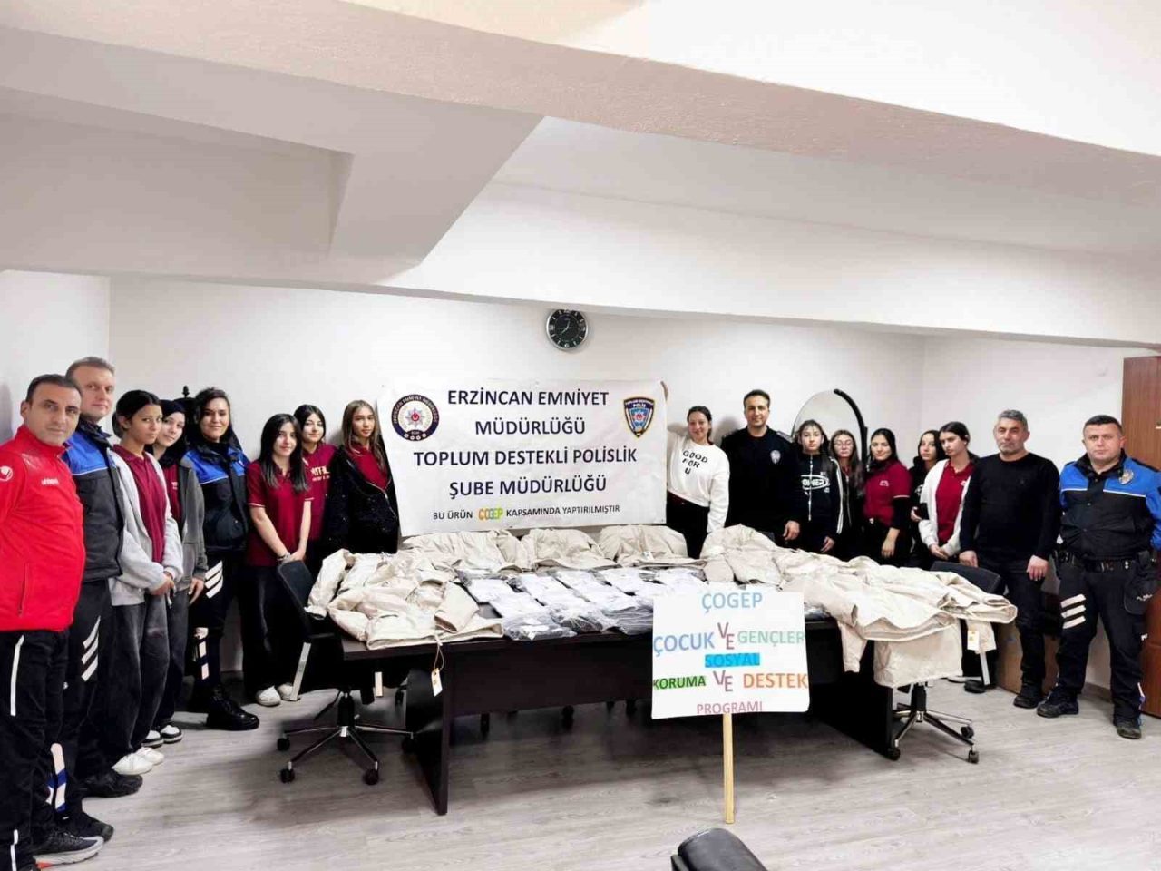 Erzincan Emniyet Müdürlüğü, Asayiş Daire Başkanlığı koordinesinde yürütülen ÇOGEP “Hep