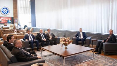 Erzurum’daki adli yargı kurumlarının üst düzey temsilcileri, Erzincan Binali Yıldırım