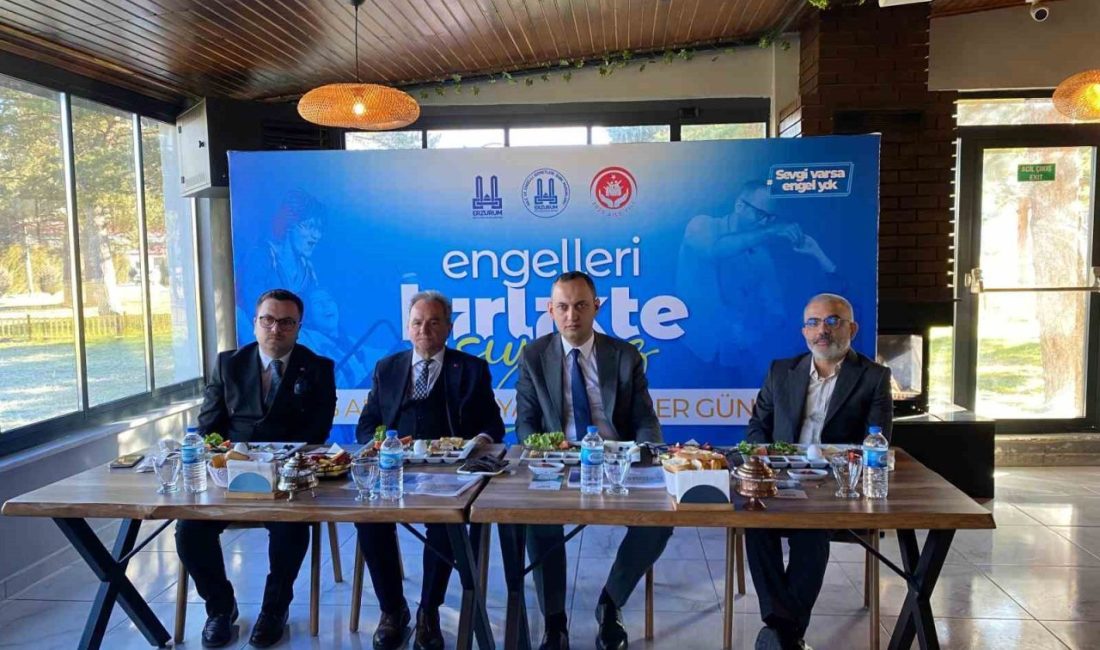 3 Aralık Dünya Engelliler Günü kapsamında, Erzurum Büyükşehir Belediyesi Aile