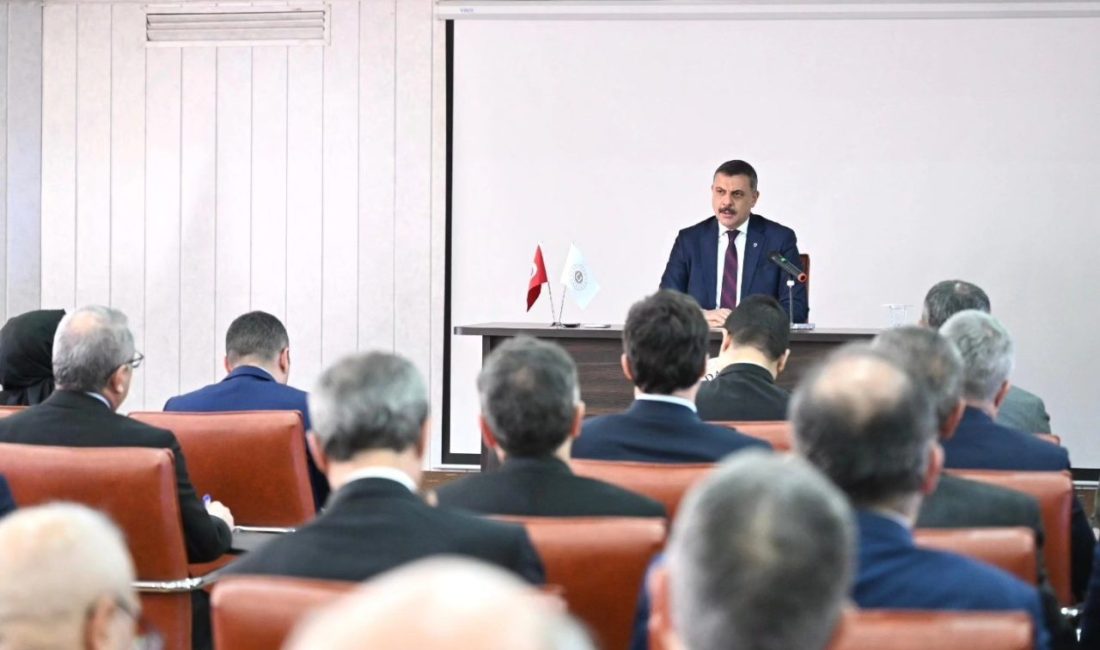 Erzurum’da Vali Mustafa Çiftçi başkanlığında, Tarımsal Araştırma Enstitüsü Toplantı Salonu’nda,